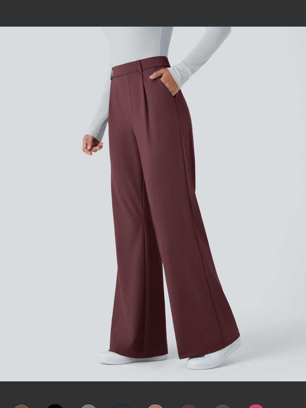 Halara Flex™ DayStretch High Waisted Pocket Work Flare Pants